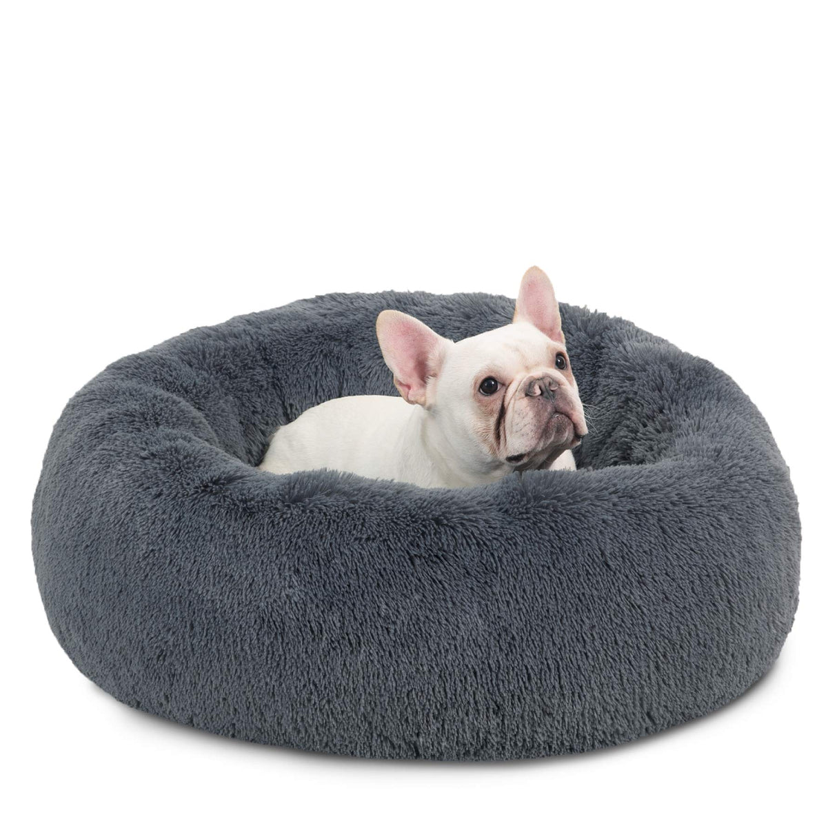 Calming Dog Bed for Medium Dogs - Donut Washable Medium Pet Bed