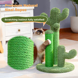 Cat Scratching Post Cactus Cat Scratcher Featurin