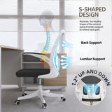 Office Chair - Ergonomic Office Chair with Lumbar Support