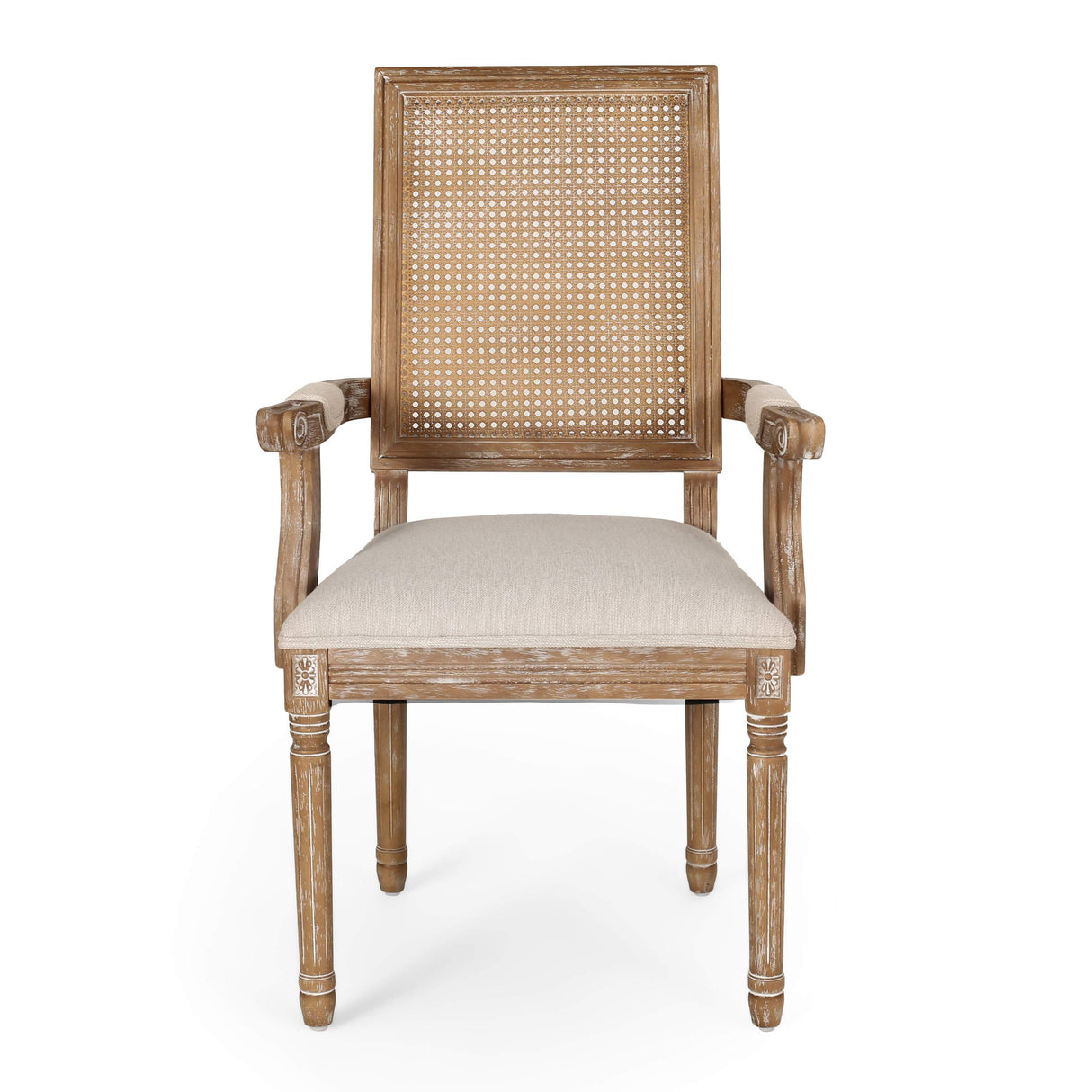 Maria DINING CHAIR SETS, Wood, Beige + Natural