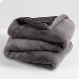 Faux Fur Blanket - Ultra-Soft Luxurious - Cozy Warm Blanket for Couch, Sofa