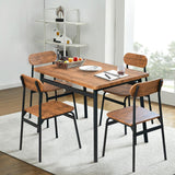 43 Inch Dining Table Set for 4