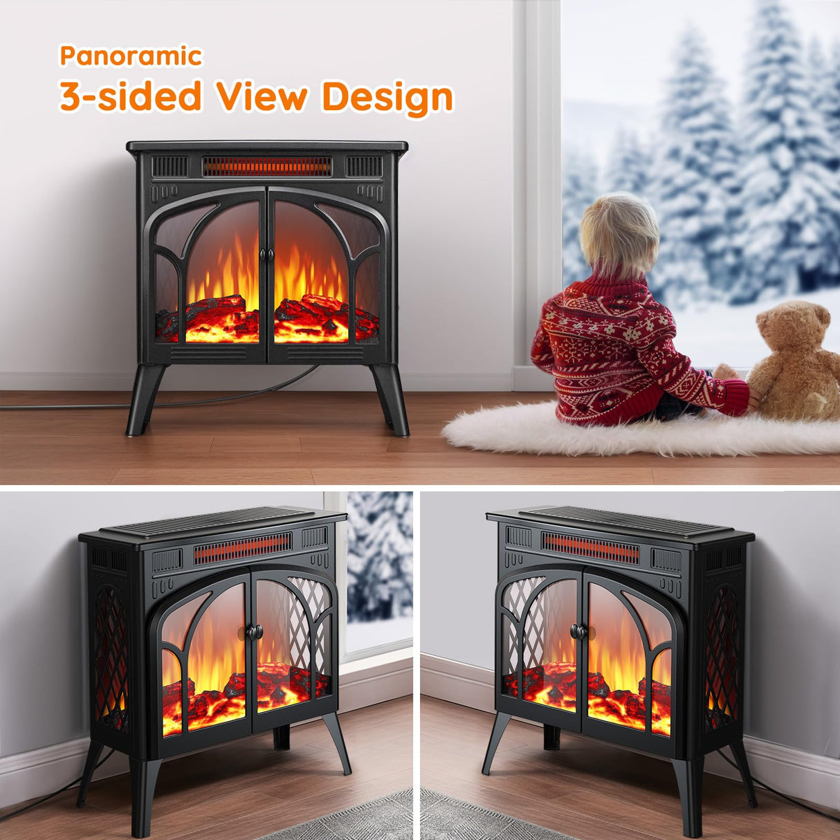 Electric Fireplace Heater