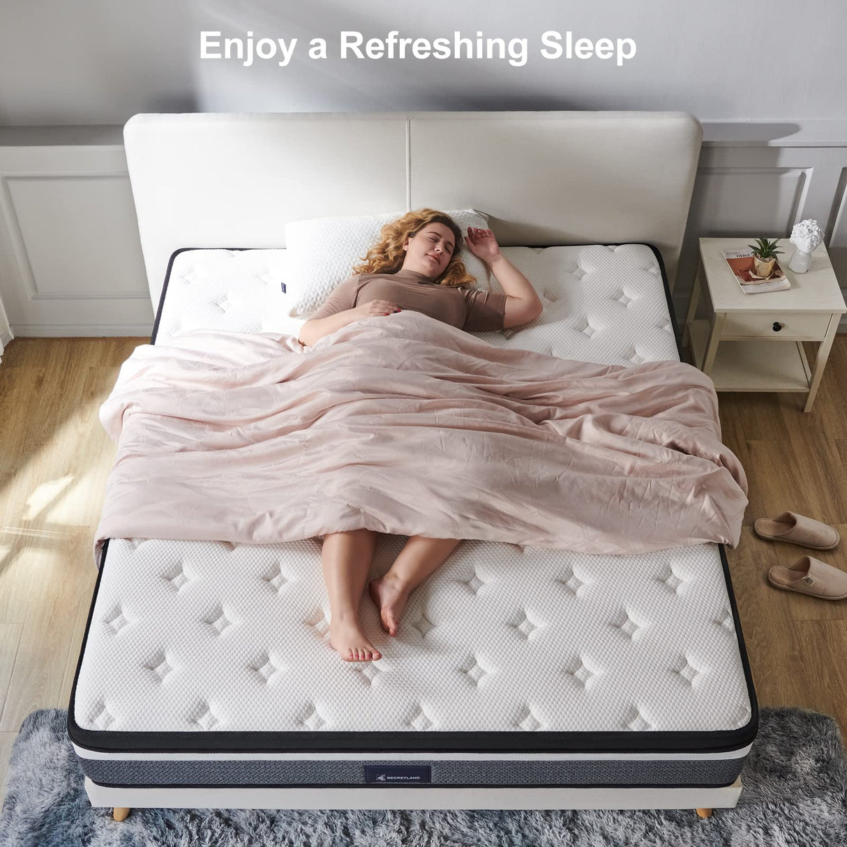 Queen Mattress, 12 Inch Cooling-Gel Memory Foam