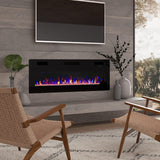 60 inch Ultra Thin Silence Linear Electric Fireplace