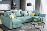 Convertible Modular Sectional Sofa U Shaped Couch