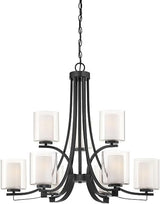 Chandelier Pendant Lighting 4105-66, Parsons Studio Dining Room