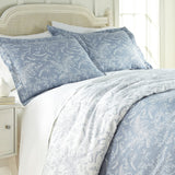 Oversized Comforter Bedding Set Down Alternative All-Season Warmth, Soft Reversible