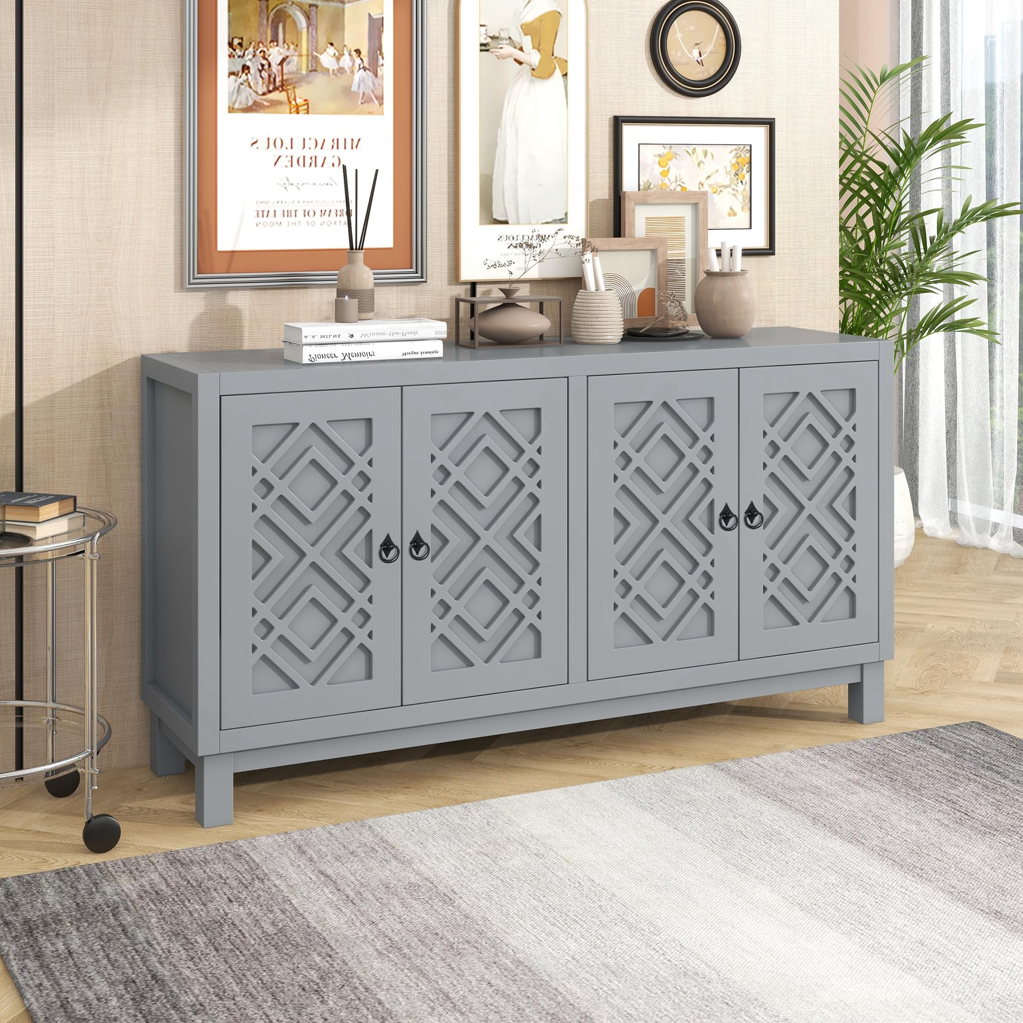 Sideboard Buffet Cabinet Large Storage Cabinet