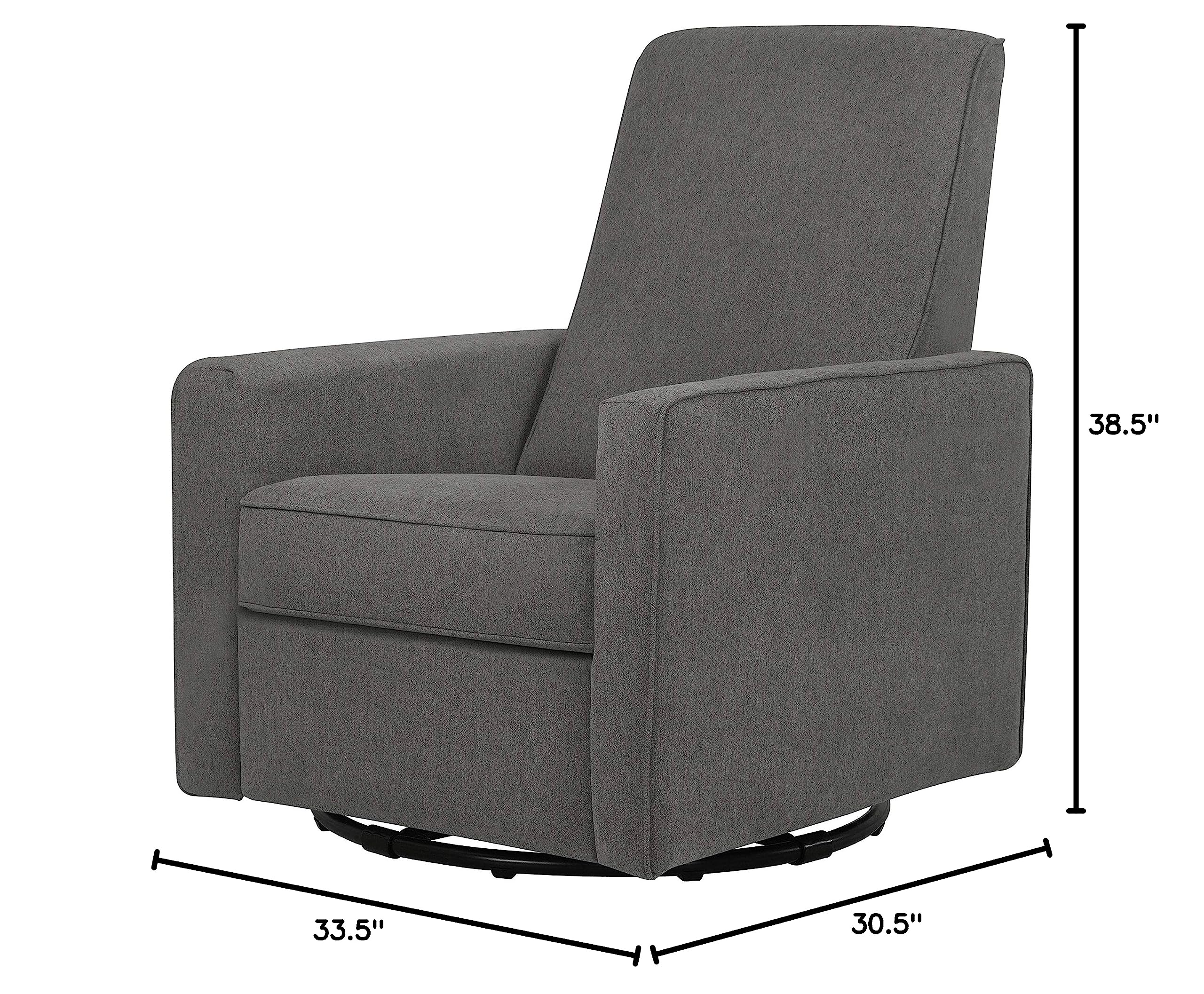 NurturaGlide Nursery Recliner – GREENGUARD Gold Certified & Glide Motion