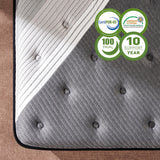 King Mattresses 14 Inch Supportive Hybrid Mattress for Back Pain