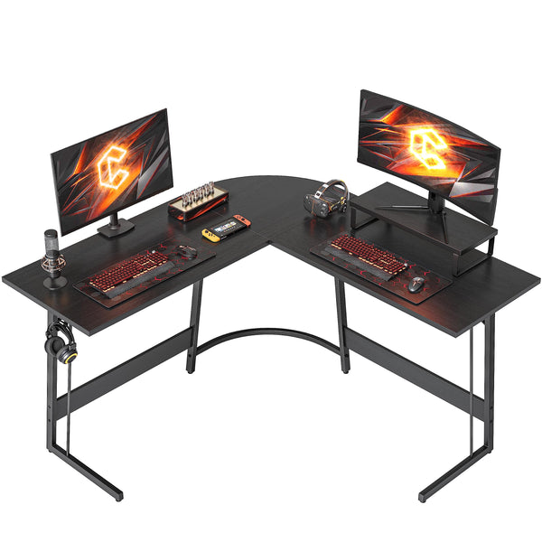 L Shaped Gaming Desk Computer Office Desk, 47 inch Corner Desk