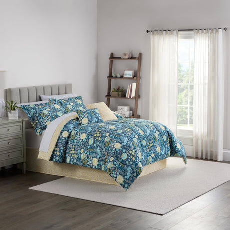 Traditions Vintage Fiona Floral 6 Piece Pattern Bedding Set