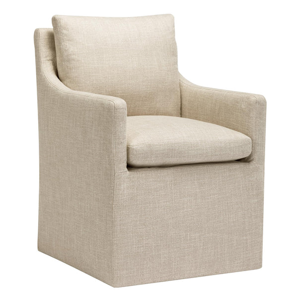 Upholstered Dining Chair,Linen Accent Chair for Living Room,Single Sofa Chair