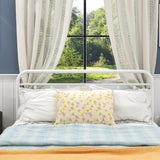 Queen Bed Frame with Headboard and Footboard Metal Bed Frame Vintage Sturdy Mattress Foundation