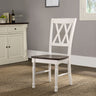 Shelby Dining Chairs (Set of 2), Distressed White