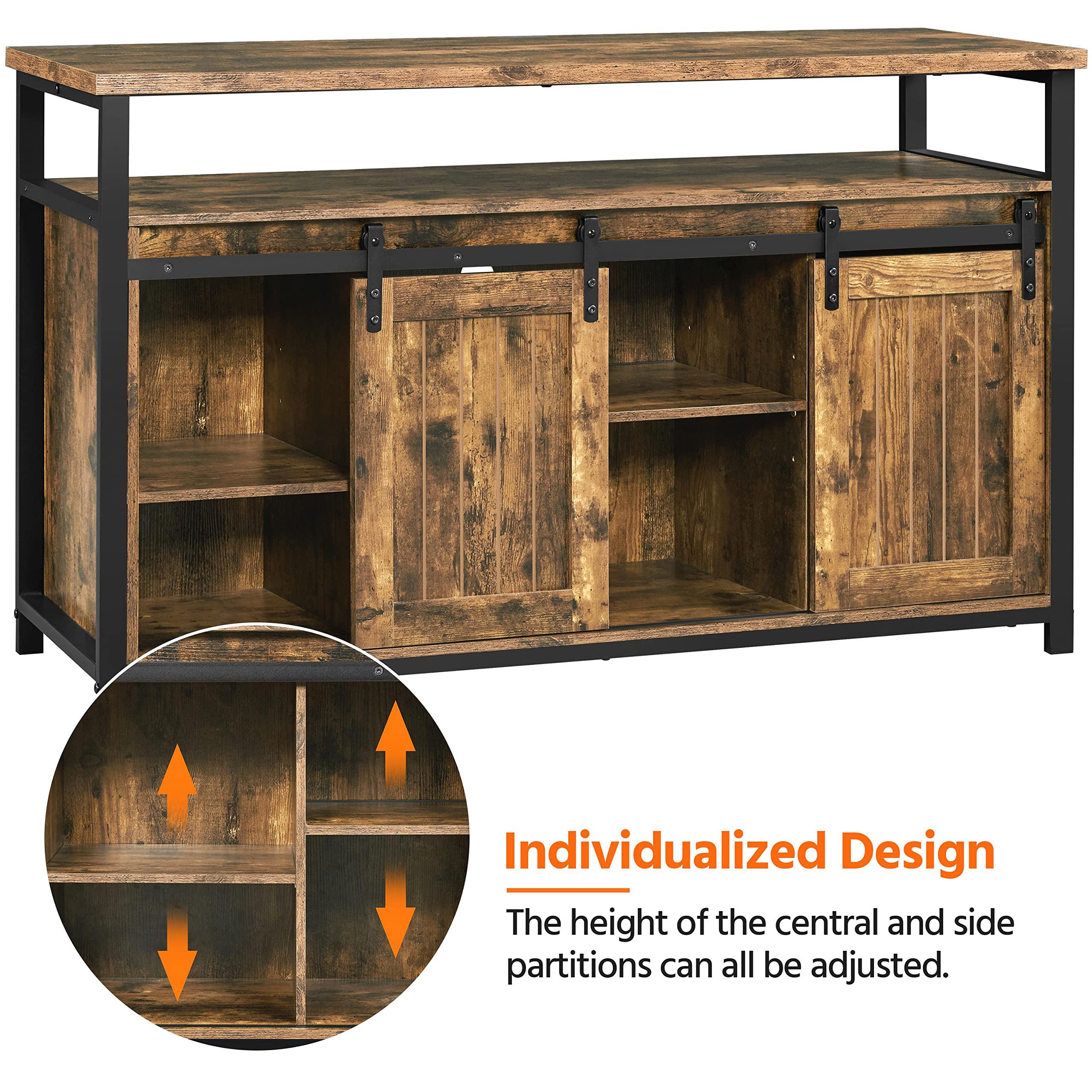 Yaheetech TV Stand Media Entertainment Center
