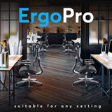 ErgoPro Ergonomic Office Chair, Rolling Desk Chair