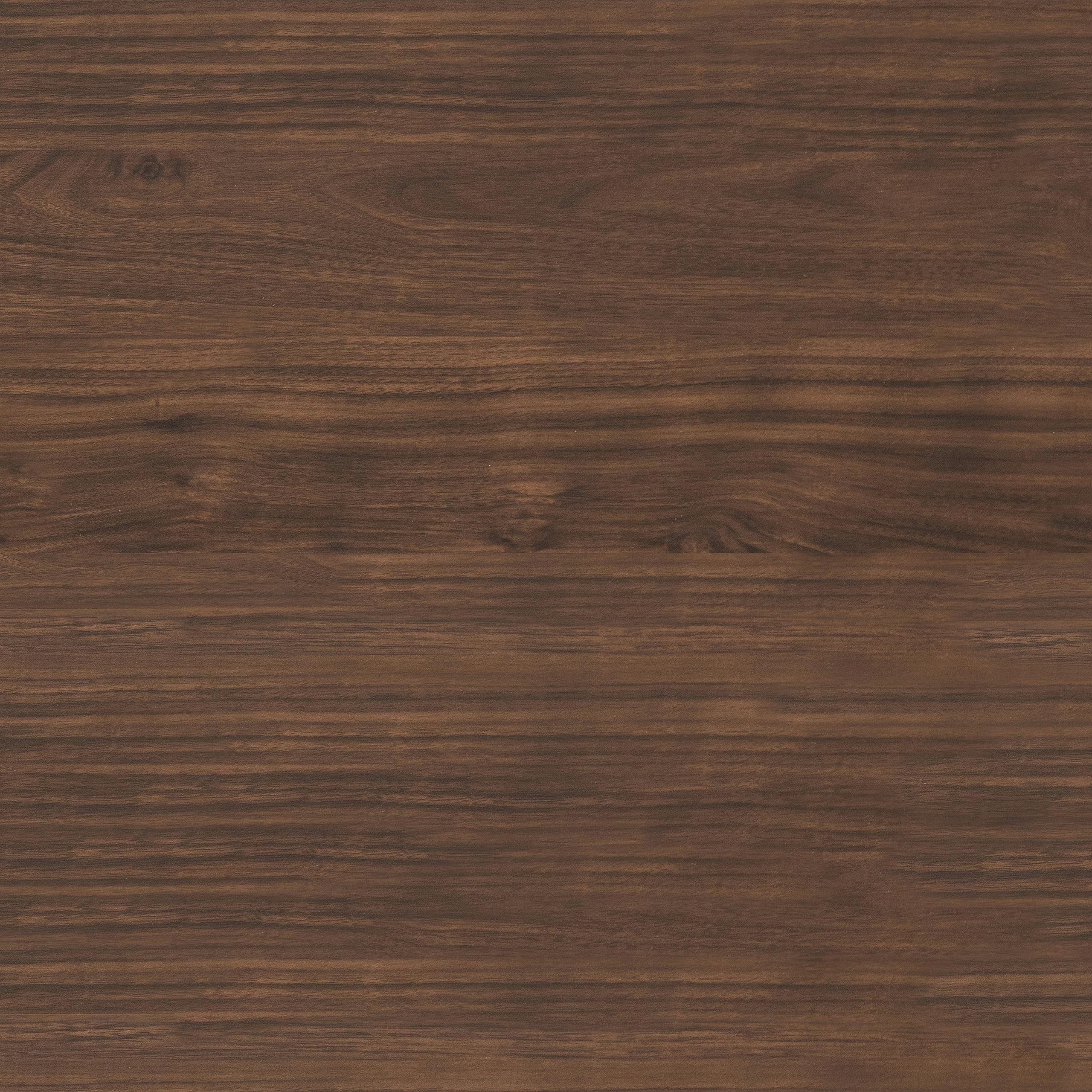 Ollie Home Office Desk with 3 Drawers in Walnut Wood Grain