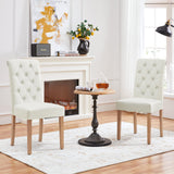 Diner Chair Upholstered Fabric Dining Room Chairs