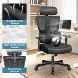 Office Chair Ergonomic Desk Chair, High Back Computer Gaming Chair