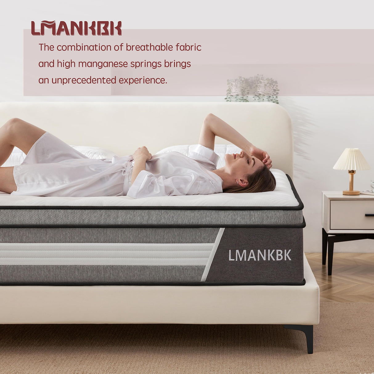 12 Inch Innerspring Hybrid Mattress in a Box with Gel Memory Foam