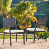 Rhode Island Outdoor Wicker Dining Chairs