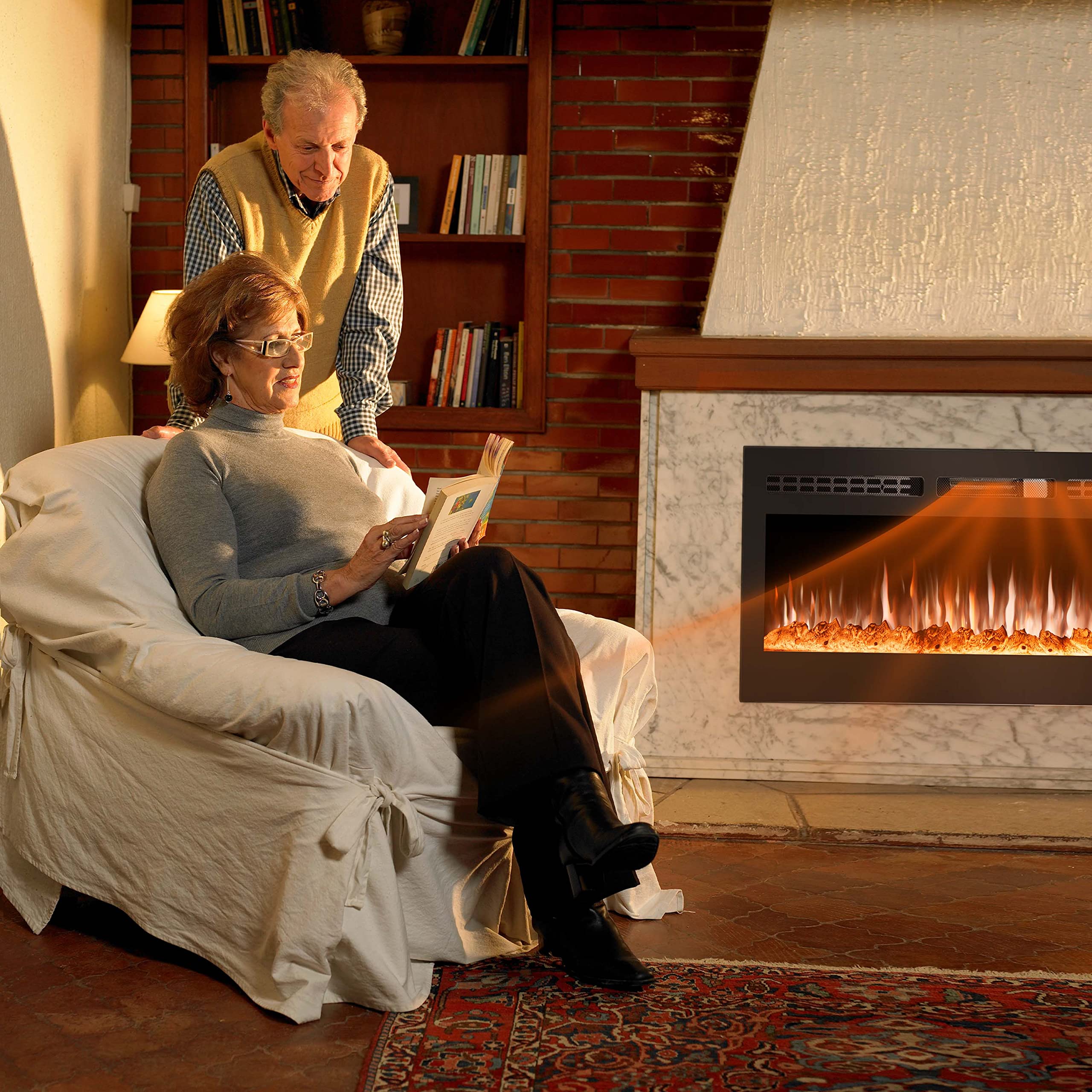Electric Fireplace Wall Mounted