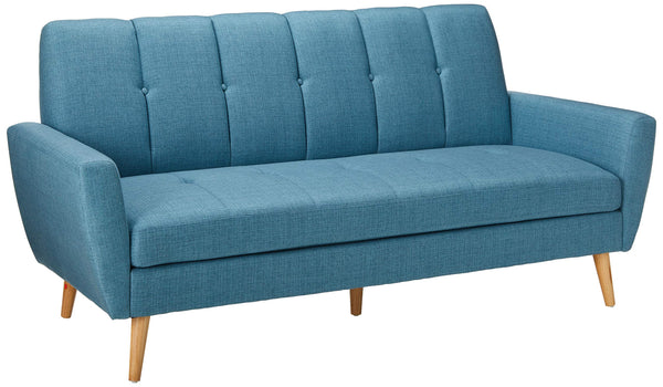 Treston Mid-Century Fabric Sofa