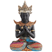 Thai Sukhothai Buddha Asian Statue, Full Color