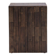 FSC Certified Indoor/Outdoor Recycled Square Wood Stool and Plant Stand