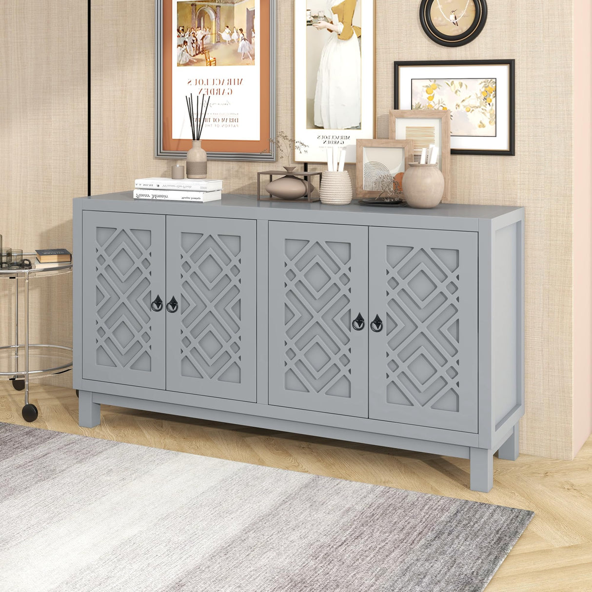 Sideboard Buffet Cabinet Large Storage Cabinet