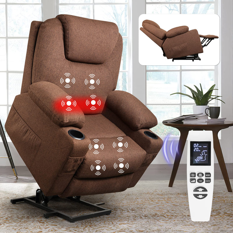 Lift Chairs Recliners for Elderly, Power Lift Recliner, Chair Lifts for Seniors, Reclining Chair, Recliner Chair with Heat and Massage