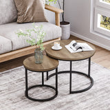 Nesting Coffee Table Set of 2