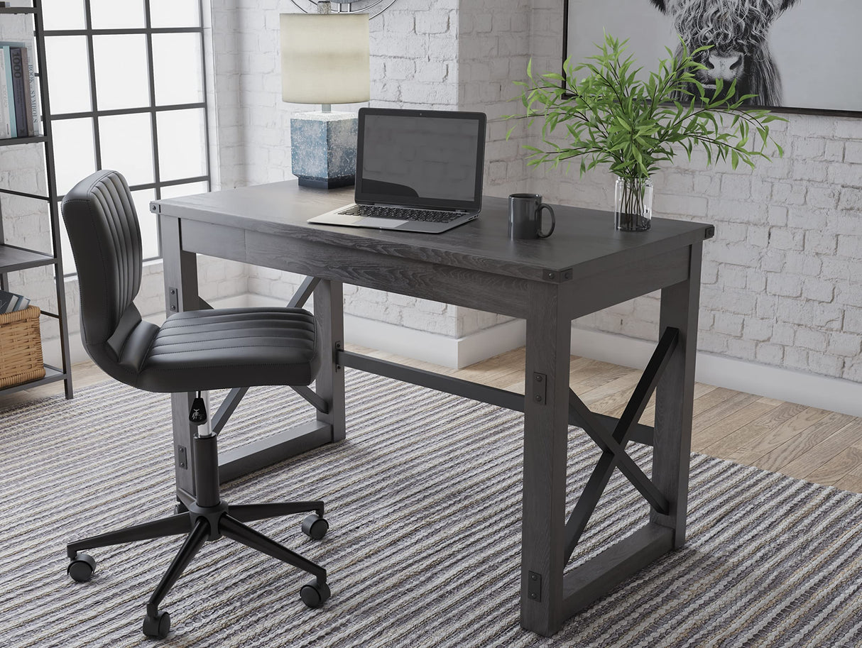 Freedan Rustic Farmhouse Home Office Desk