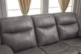 Bonded Leather Reclining Sofa Couch Set Living Room Set 8006