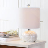 JYL1022A Wilson 16" Seashell LED Table Lamp Coastal Cottage Bedside