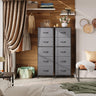 Fabric Dresser, 5-Drawer Tall Dresser for Bedroom, Storage Dresser Organizer