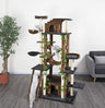 77-Inch Cat Tree, Brown/Black