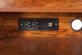 Eleanor Executive Desk Wood Grain