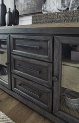 Foyland Casual Dining Room Server with Soft-close Drawers