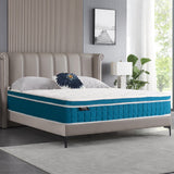 King Mattress 12 Inch Hybrid Mattress Bed in a Box, Medium Mattress