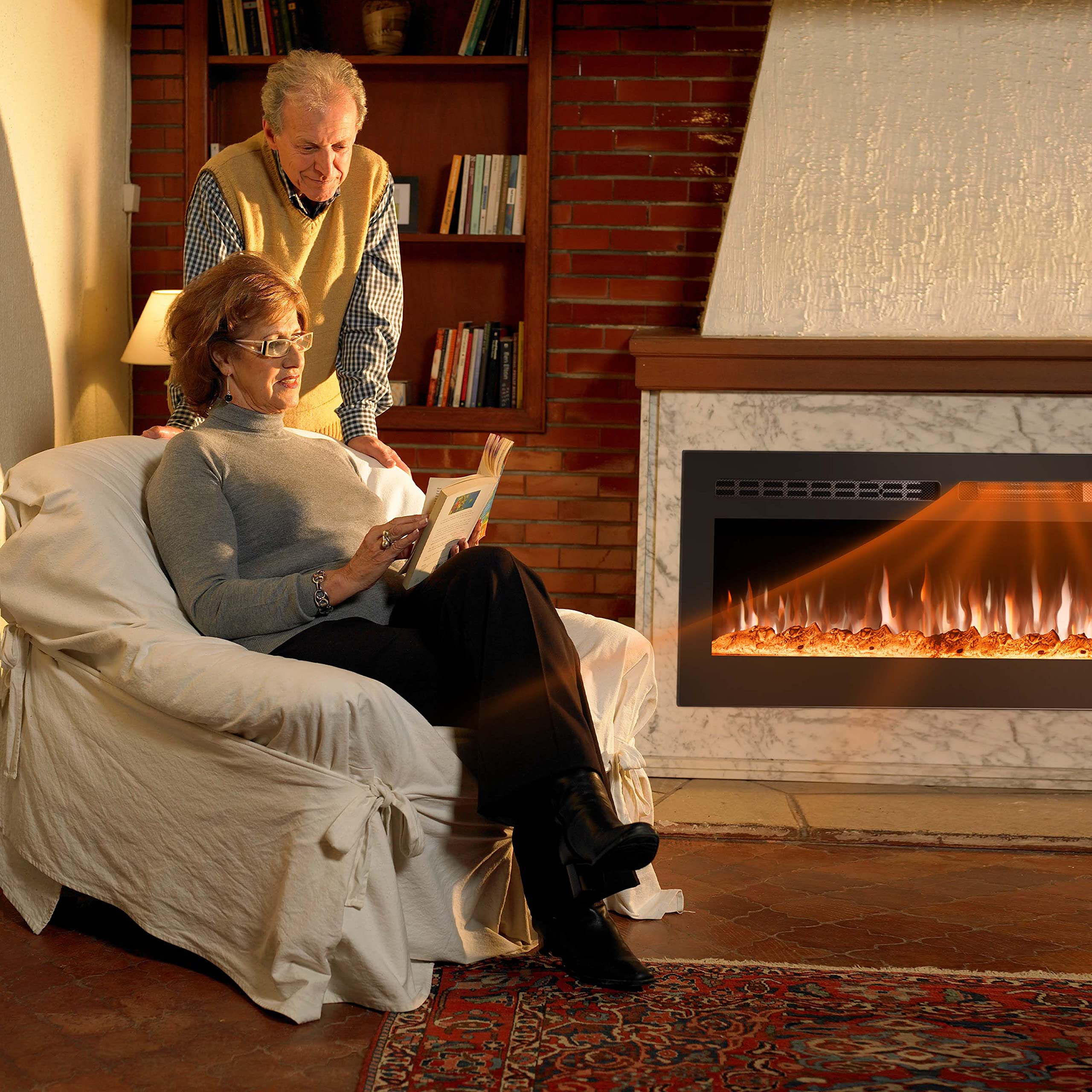 70 inches Electric Fireplace Inserts Electric Fireplace Wall Mounted