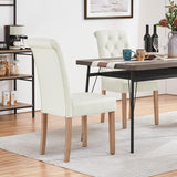 Diner Chair Upholstered Fabric Dining Room Chairs