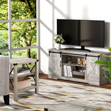 Farmhouse TV Stand for 65 inch TV, Farmhouse Entertainment Center