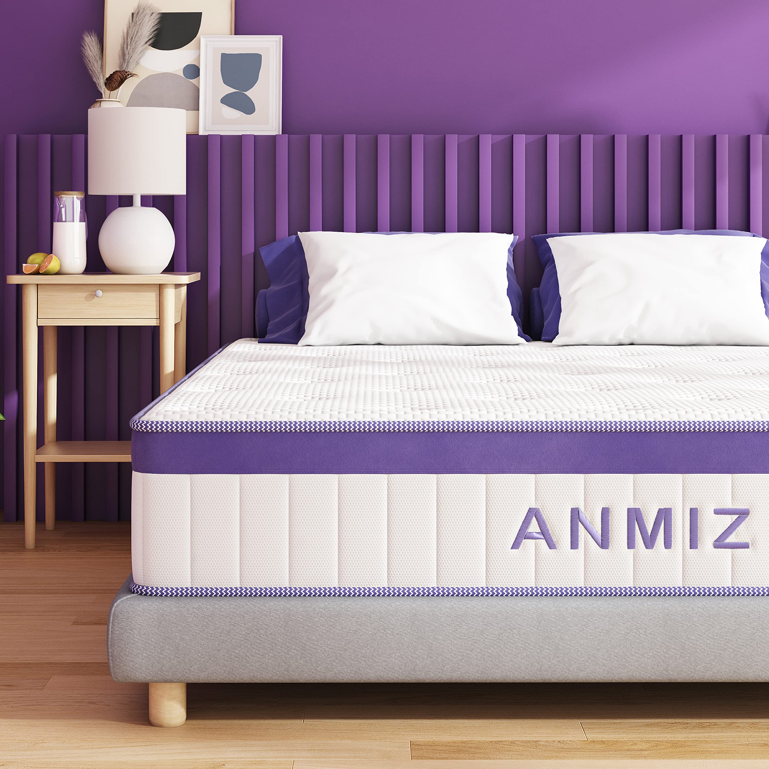 Full Size Mattress, 10 inch Hybrid Full Mattress