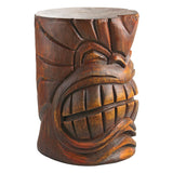 DB383038 The Grande Tiki God Teeth Indoor/Outdoor Side Table Statue