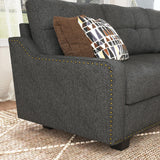 Convertible Sectional Sofa, L Shaped Couch, Reversible 4 Seat Corner Sofa