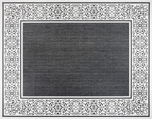 Indoor Outdoor Area Rug, Flatweave, Washable, Stain Resistant Carpet