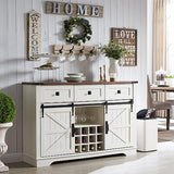 Farmhouse Buffet Cabinet with Storage